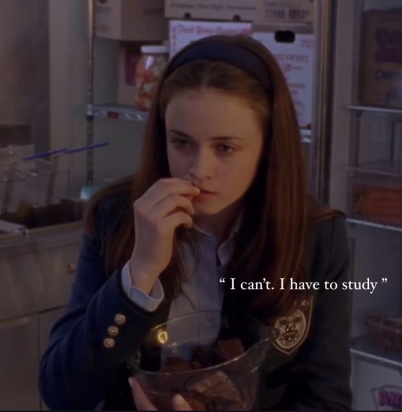  I cant. I have to study - Rory  
Gilmore Girls 